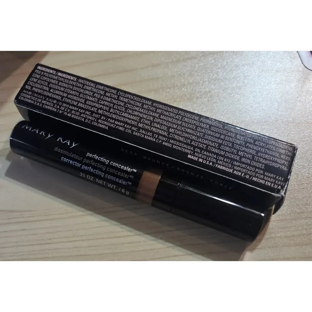 Mary Kay Perfecting Concealer Deep Bronze Full Size 0.21 oz New In Box 092196